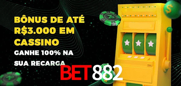 BET882 melhor bônus de depósito